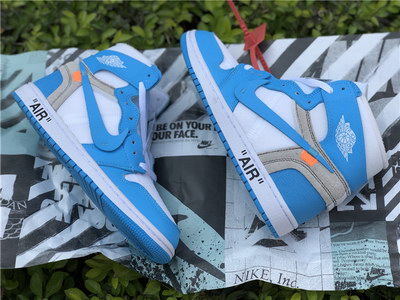 Off-White x Air Jordan 1 University Blue
