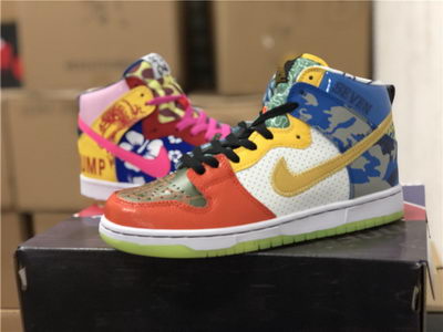 Nike Dunk SB “what the DB”
