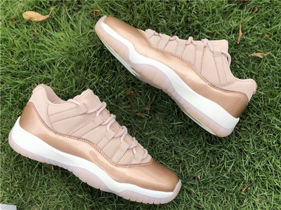 Air Jordan 11s GS Low Rose Gold (women)