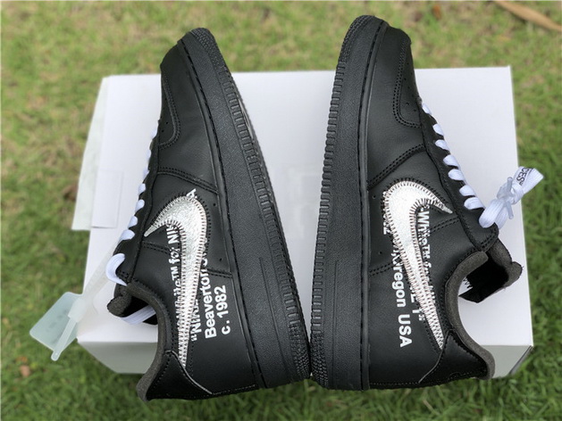 Off White x Air Force 1 Black