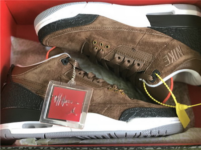 Air Jordan 3s NRG Tinker BrownBlack