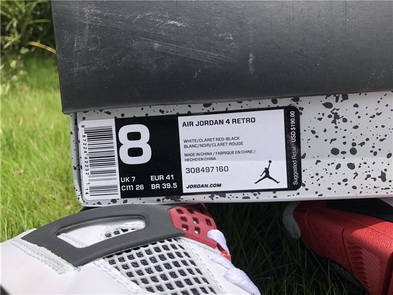 Air Jordan 4 Fire Red 2018