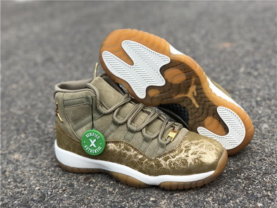 Air Jordan 11s GS Olive (special sizes)