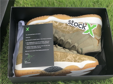 Air Jordan 11s GS Olive (special sizes)