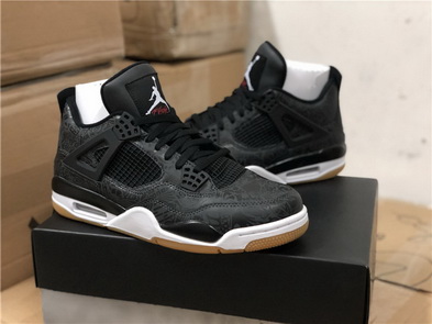 Air Jordan 4s Black Gum