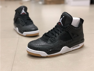 Air Jordan 4s Black Gum