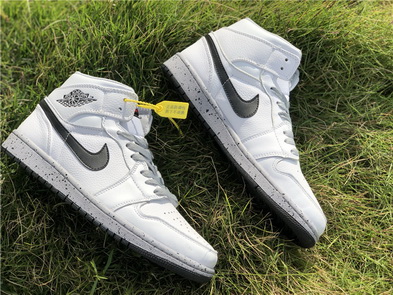 Air Jordan 1 White Cement
