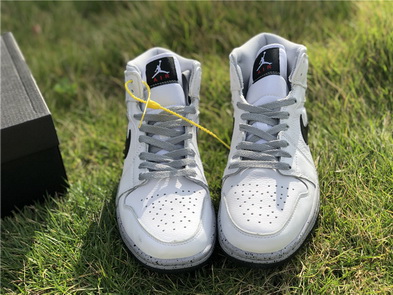 Air Jordan 1 White Cement