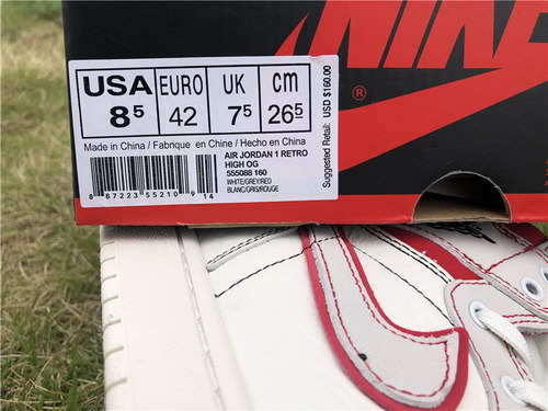 Air Jordan 1 Retro High OG “SailRed”-039