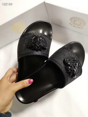 Versace Slippers Women(AAA)-018