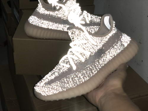 authentic Y**zy 350 v2 boost synth reflective