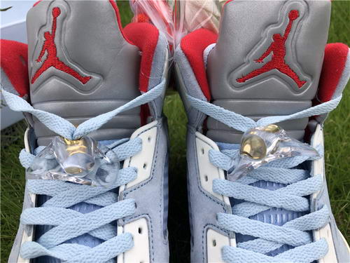 Trophy Room x Air Jordan 5 “Ice Blue”