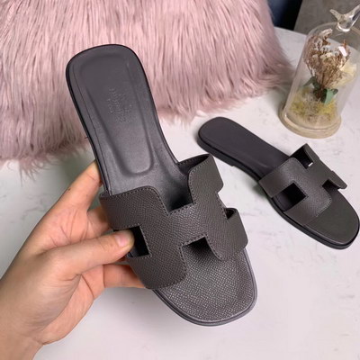 H**mes slippers women(aaa)-012