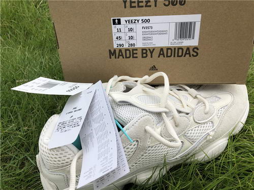 authentic ad*s Y**zy 500 “bone white”