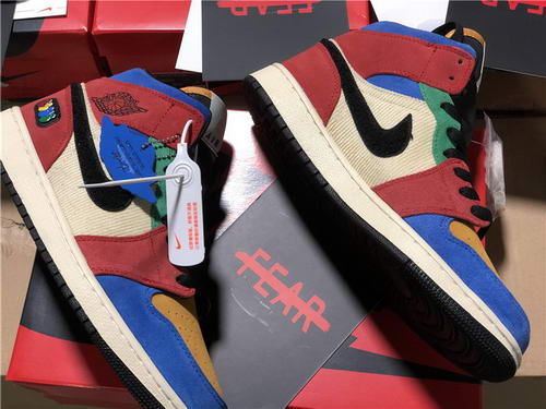 Blue The Great x Air Jordan 1 Mid “Fearless”