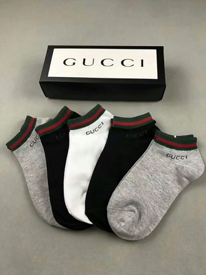 G*u*i socks(5 pairs)-329