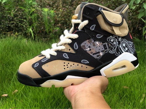 Air Jordan 6s Travis Scott Beige