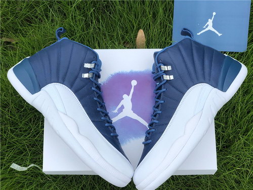 Air Jordan 12 Stone Blue