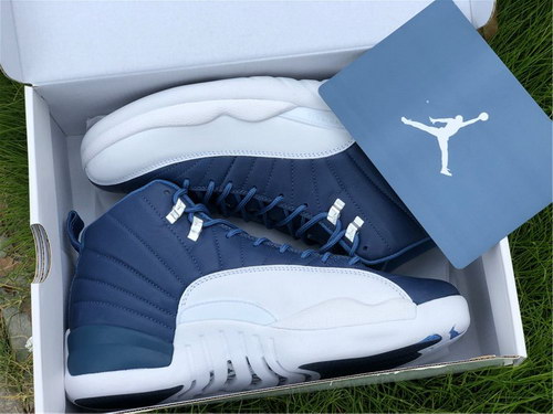 Air Jordan 12 Stone Blue