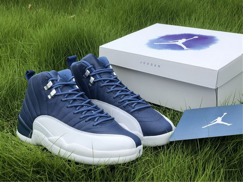 Air Jordan 12 Stone Blue