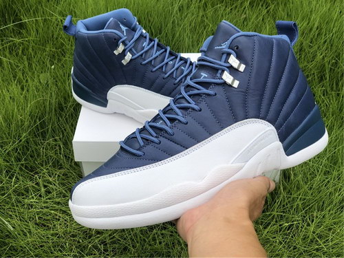 Air Jordan 12 Stone Blue