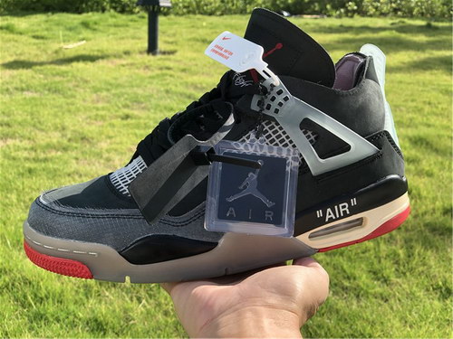 OFF-WHITE x Air Jordan 4 “Bred”