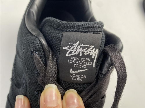 Stussy x Nike Air Force 1 Low “Black”