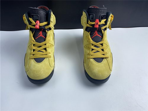 Travis Scott x Air Jordan 6 yellow