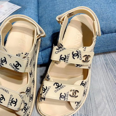 Ch*el slippers women(aaa)-001