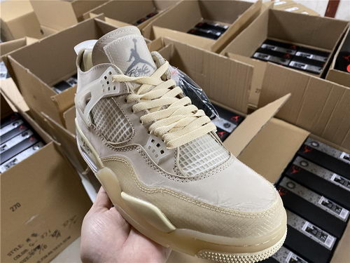 OFF-WHITE x Air Jordan 4