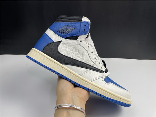 Travis Scott x Fragment x AJ1“Military Blue”