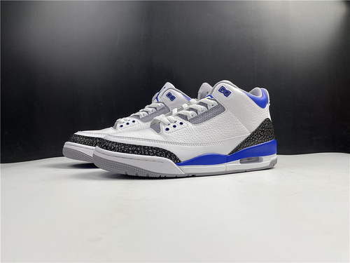 Air Jordan Retro 3 Racer Blue