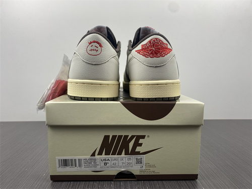 Travis Scott x Air Jordan 1 ” Reverse Mocha ” TS