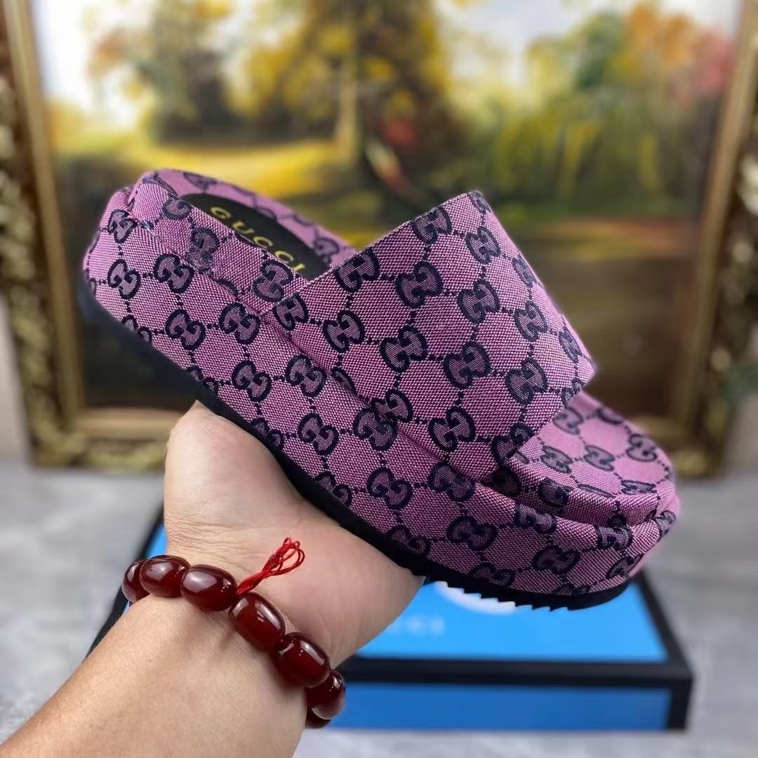 G*u*i slippers women(aaa)-143