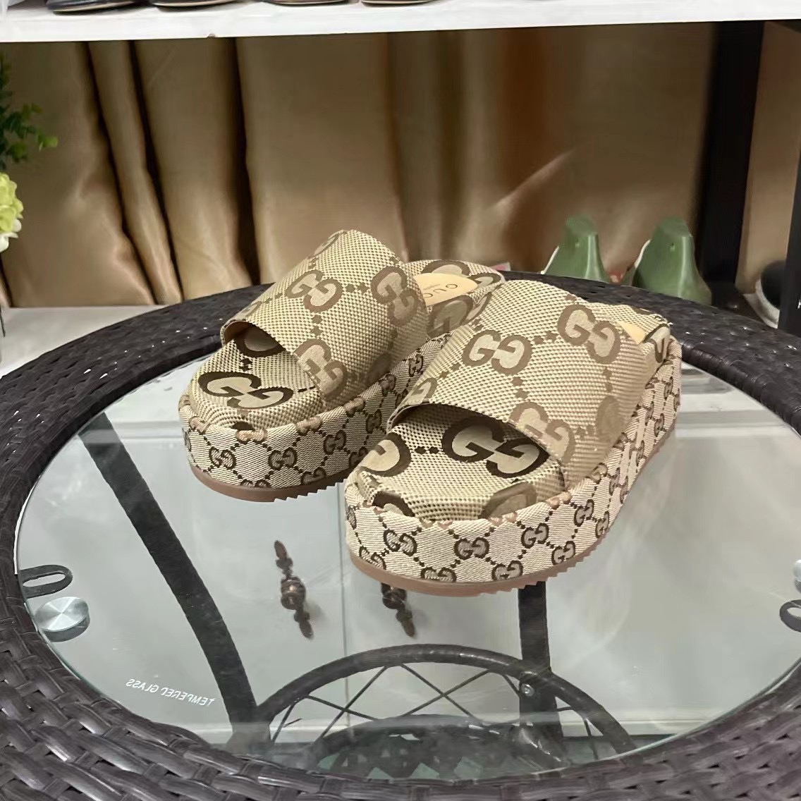 G*u*i slippers women(aaa)-149