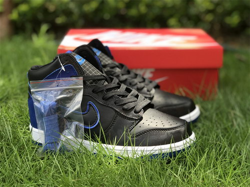 Nike Dunk High Blue Camo