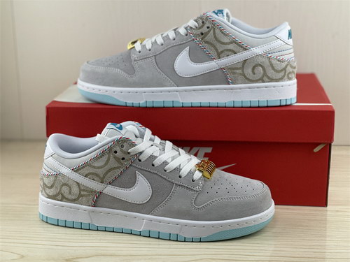 Nike Dunk Low “White Barber Shop”