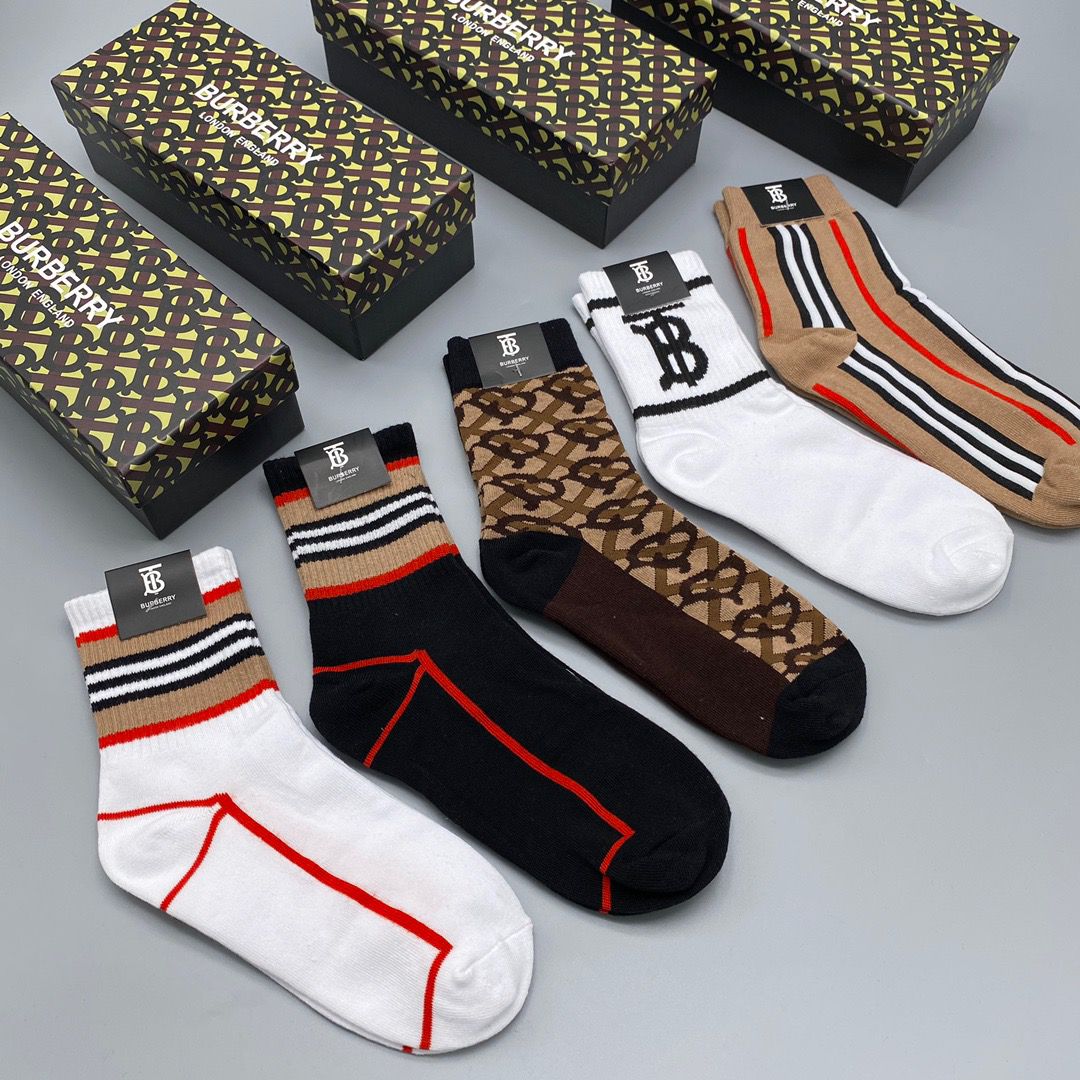 B**rry socks(5 pairs)-002