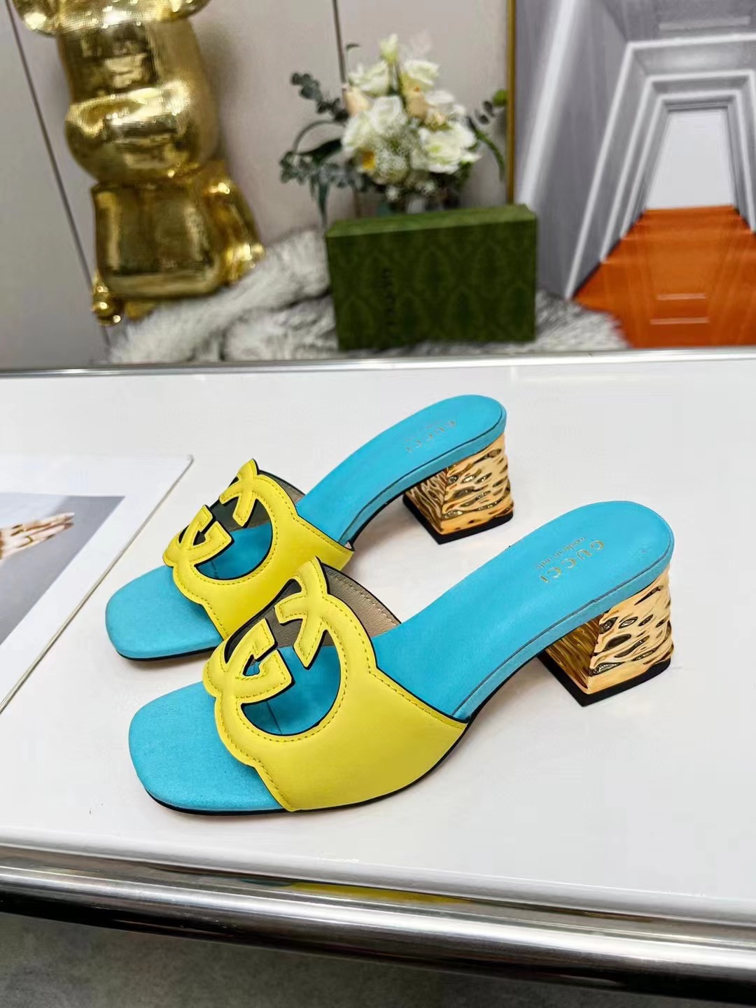 G*u*i slippers women(aaa)-169