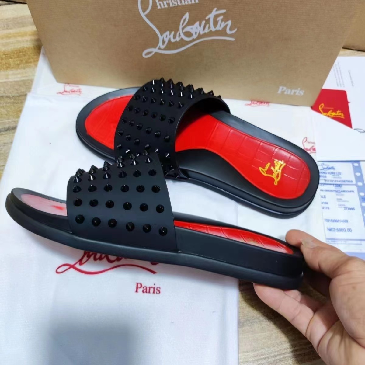 Ch**an louboutin slippers(aaa)-010