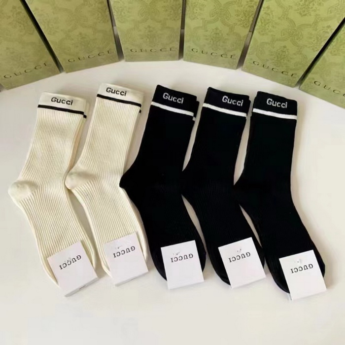 G*u*i socks(5 pairs)-351