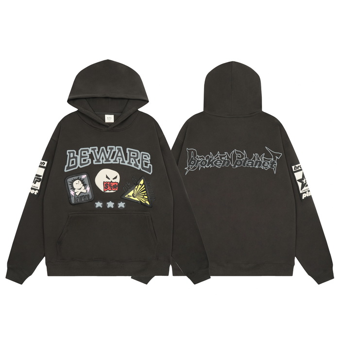 Br0ke*d planet hoody-022