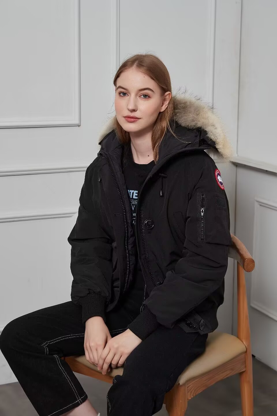 Can*a Go*e coat(women)-000