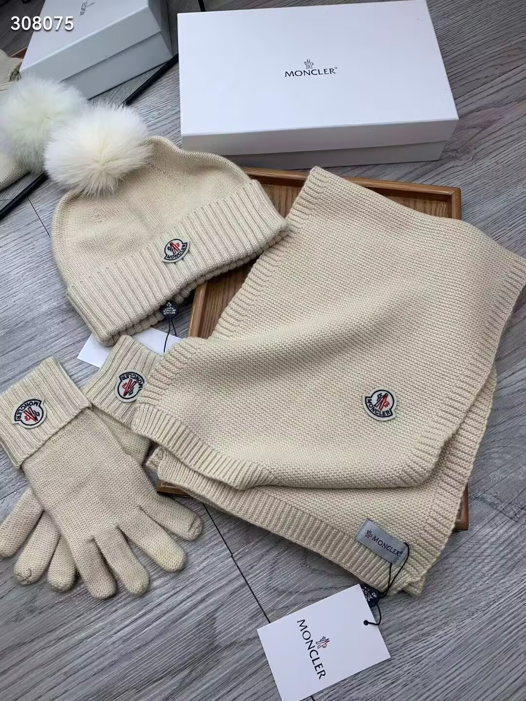Moncler beanies set(AAA)-004