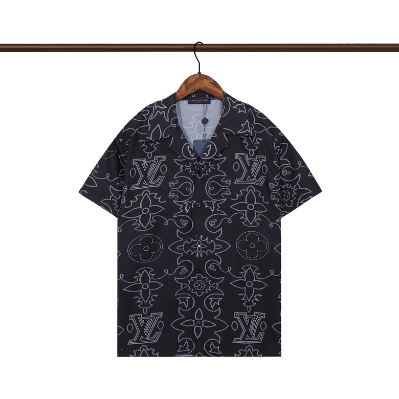 LV short shirt-153