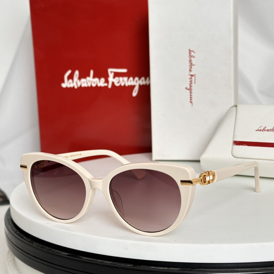 FERRAGAMO Sunglasses(AAAA)-296