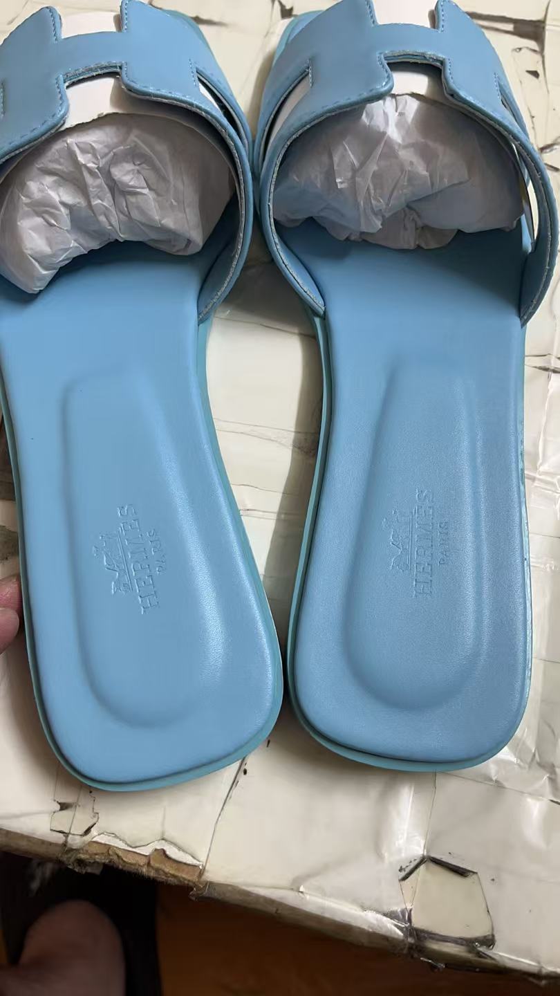 H**mes slippers women(aaa)-021