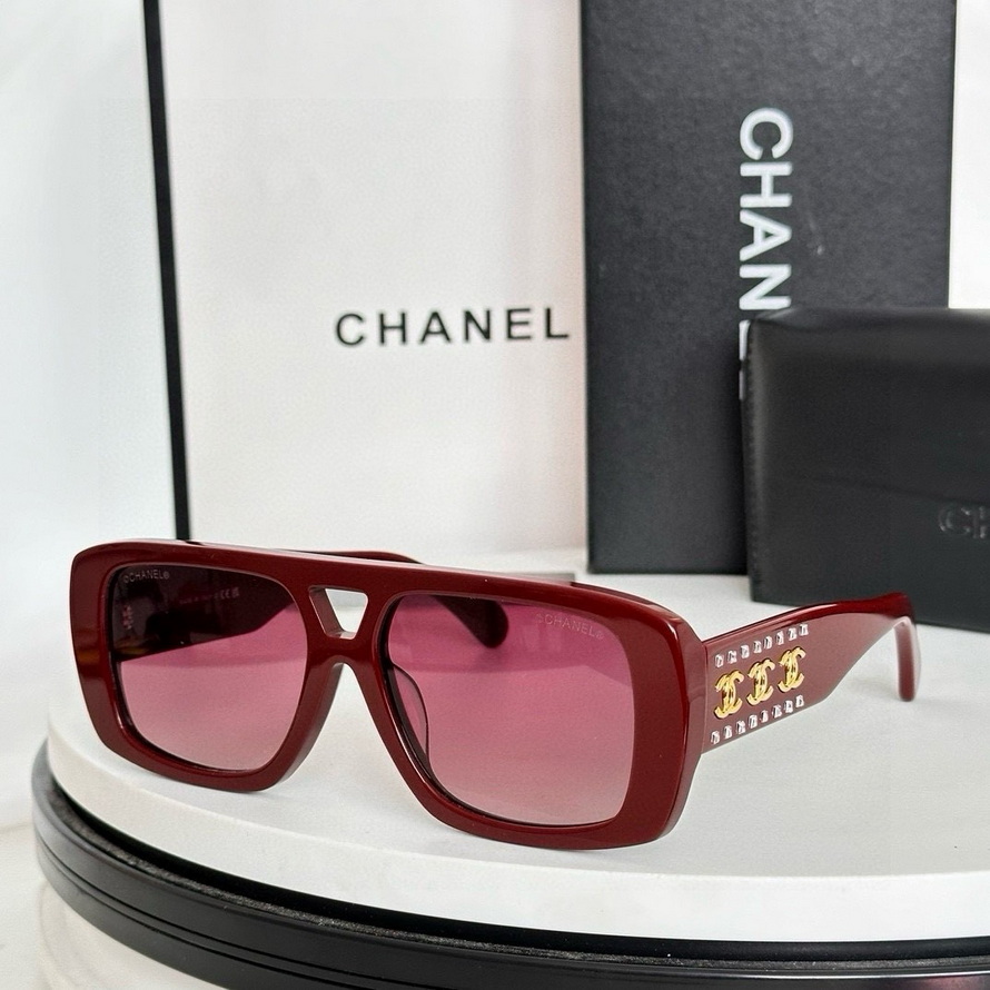Ch*el sunglasses(aaaa)-2449