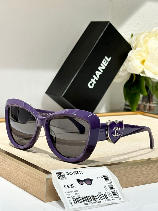 Ch*el sunglasses(aaaa)-2343