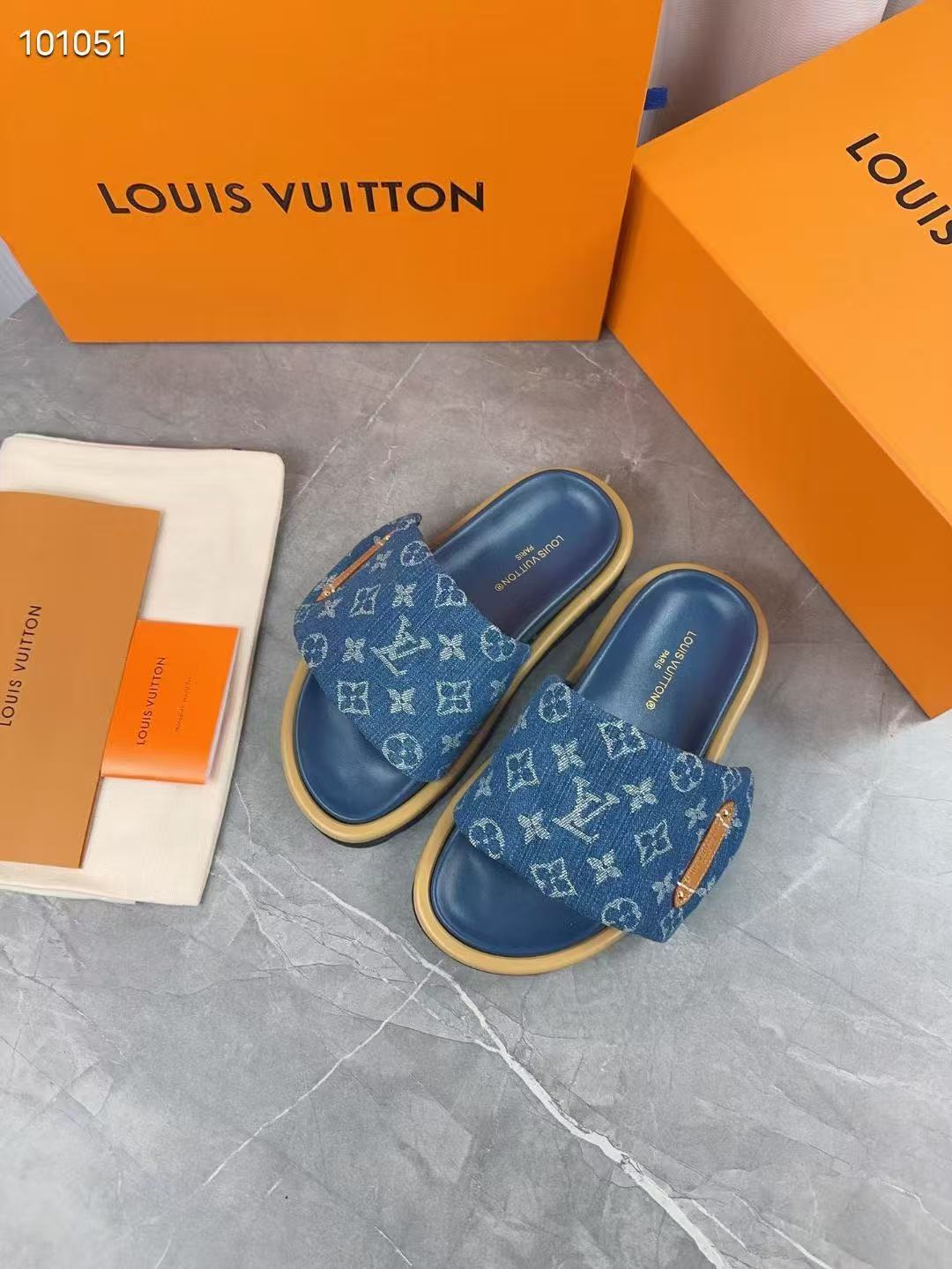 LV Slippers(AAA)-075